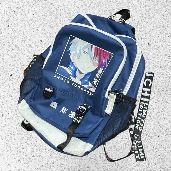 Anime My Hero Academia Backpack Rucksack Travel Bags Students School Bag Mochila - Picture 2 of 6